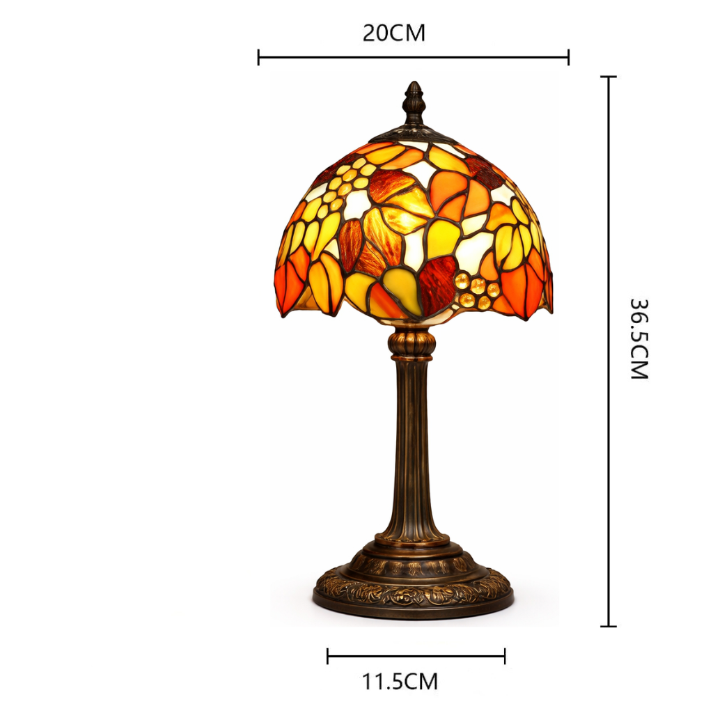 Lampe Tiffany Feuille