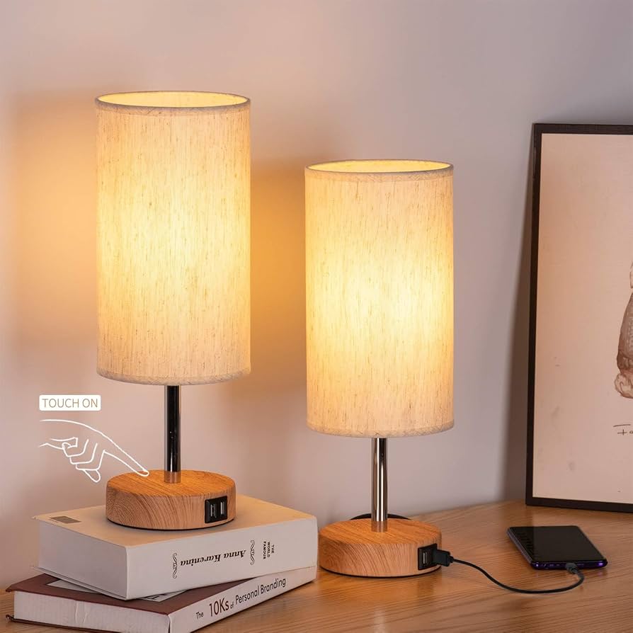 Lampe de Chevet Chargeur