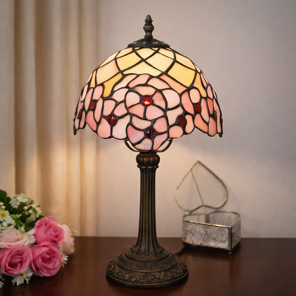 Lampe Tiffany Rose