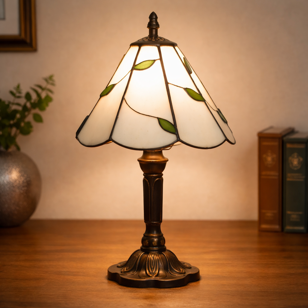 Lampe Tiffany Feuille
