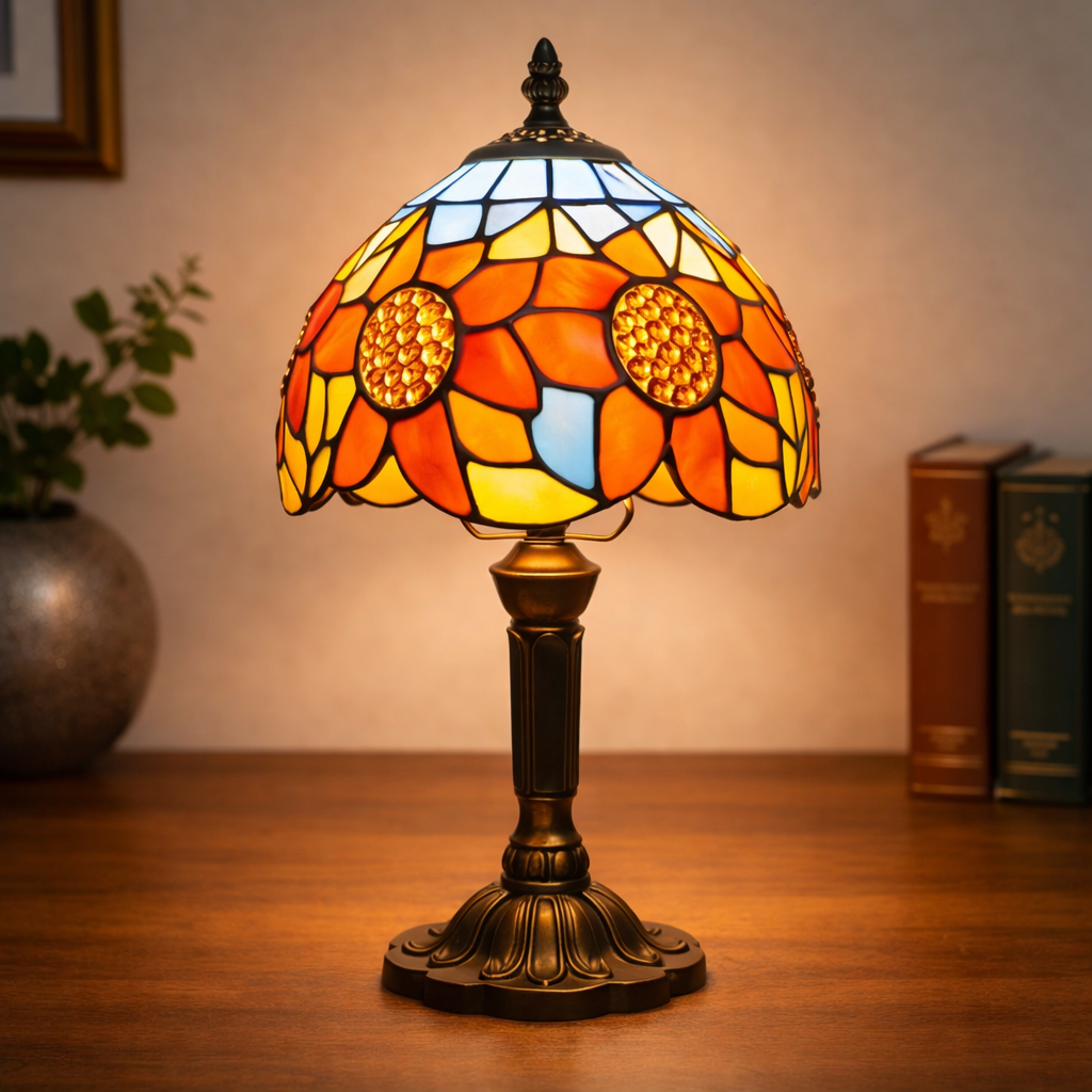 Lampe Tiffany Orange