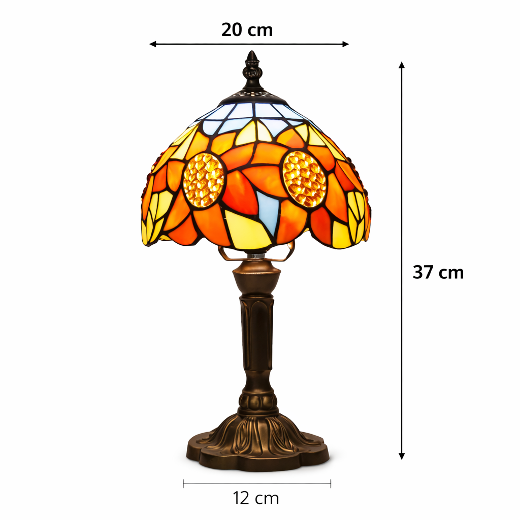 Lampe Tiffany Orange