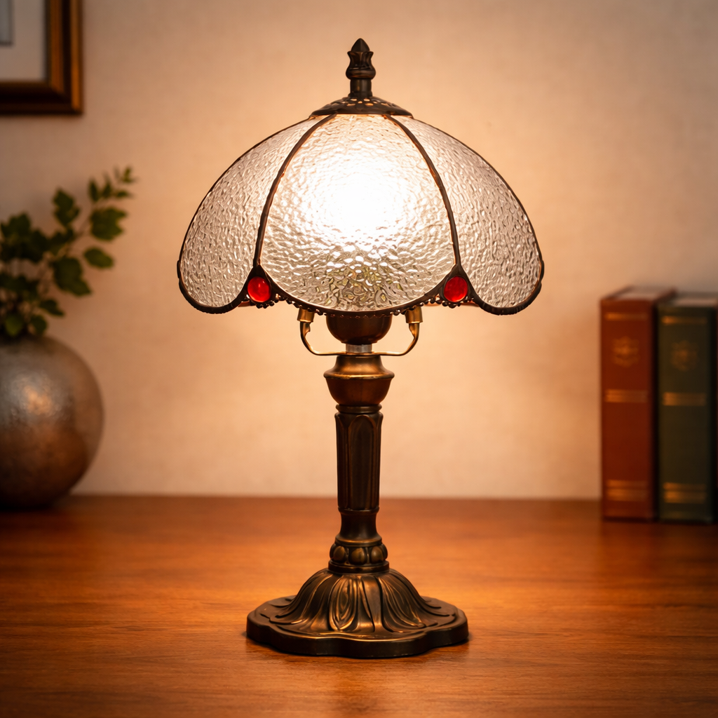 Lampe en Verre Tiffany