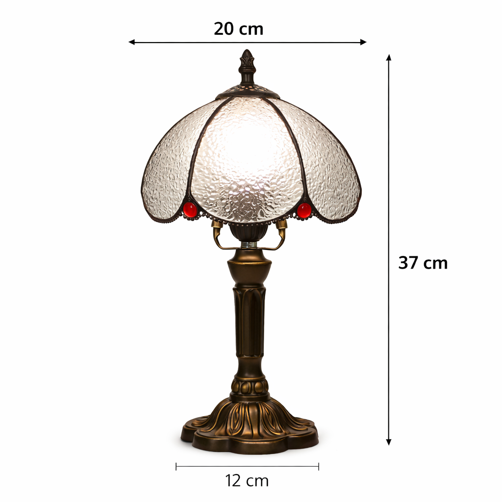 Lampe en Verre Tiffany