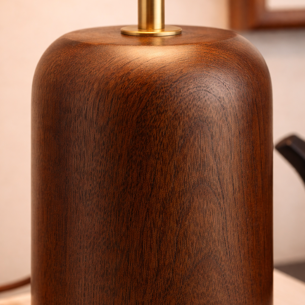 Lampe de Chevet Vintage Bois