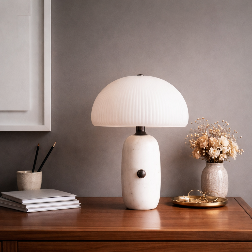 Lampe de Chevet en Marbre