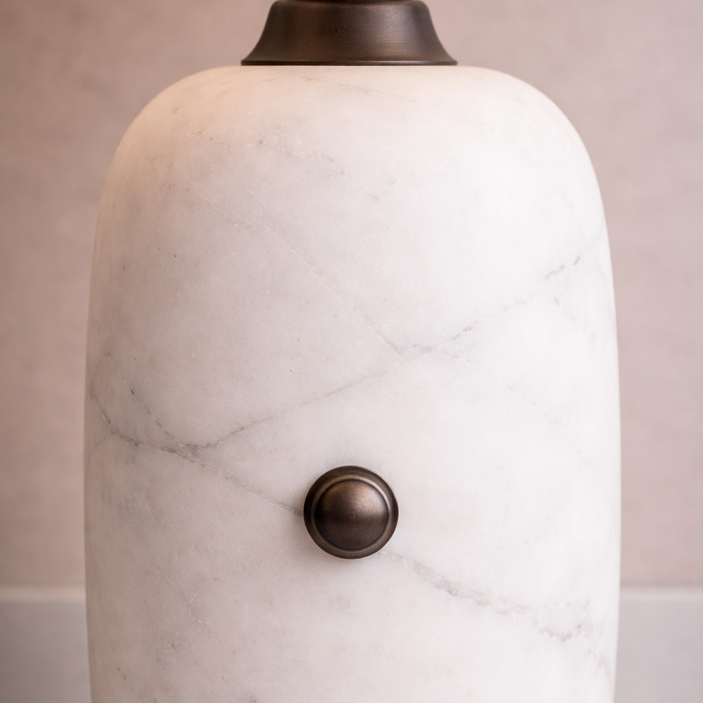 Lampe de Chevet en Marbre
