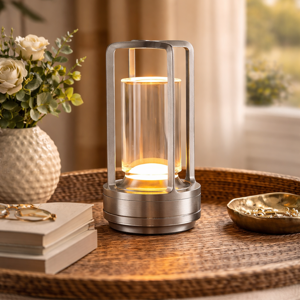 Lampe de Chevet Style Industriel