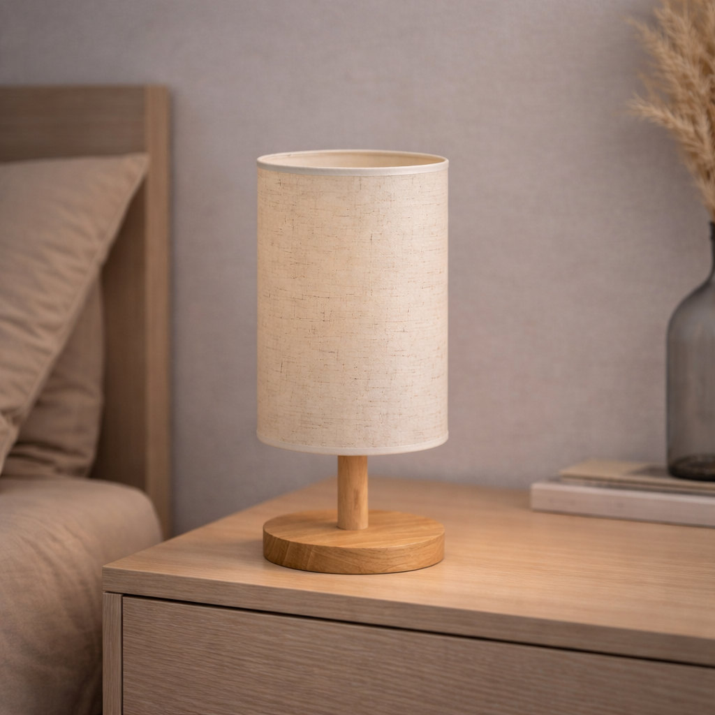 Petite Lampe en Bois