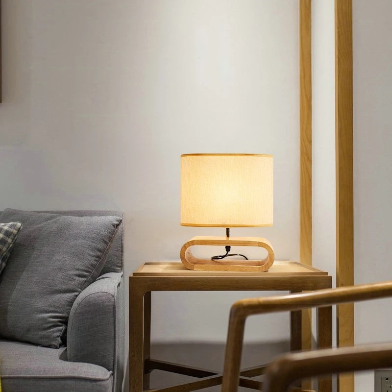 Lampe de Chevet Bois