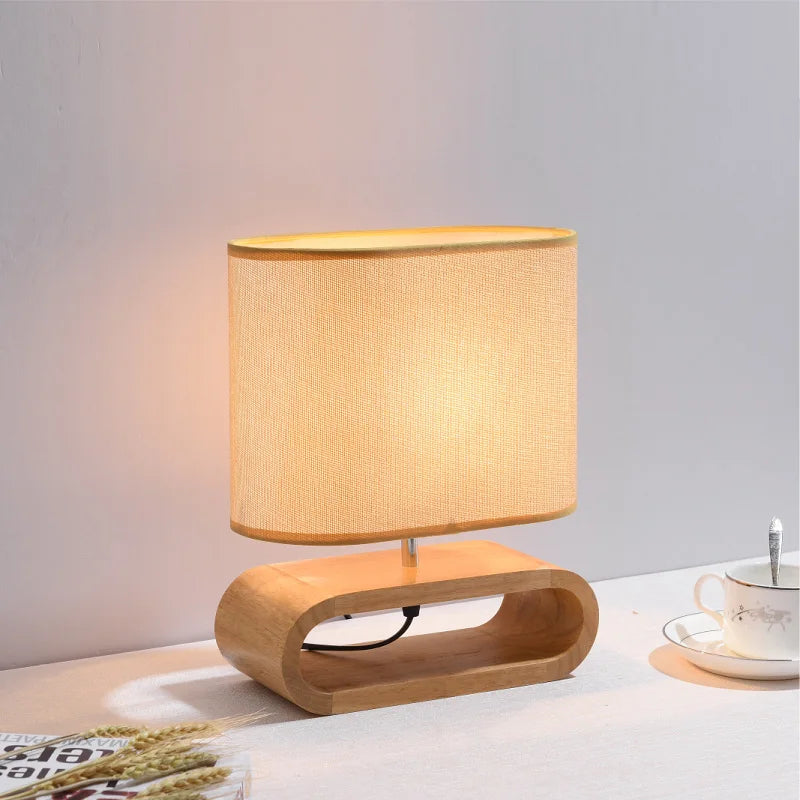 Lampe de Chevet Bois