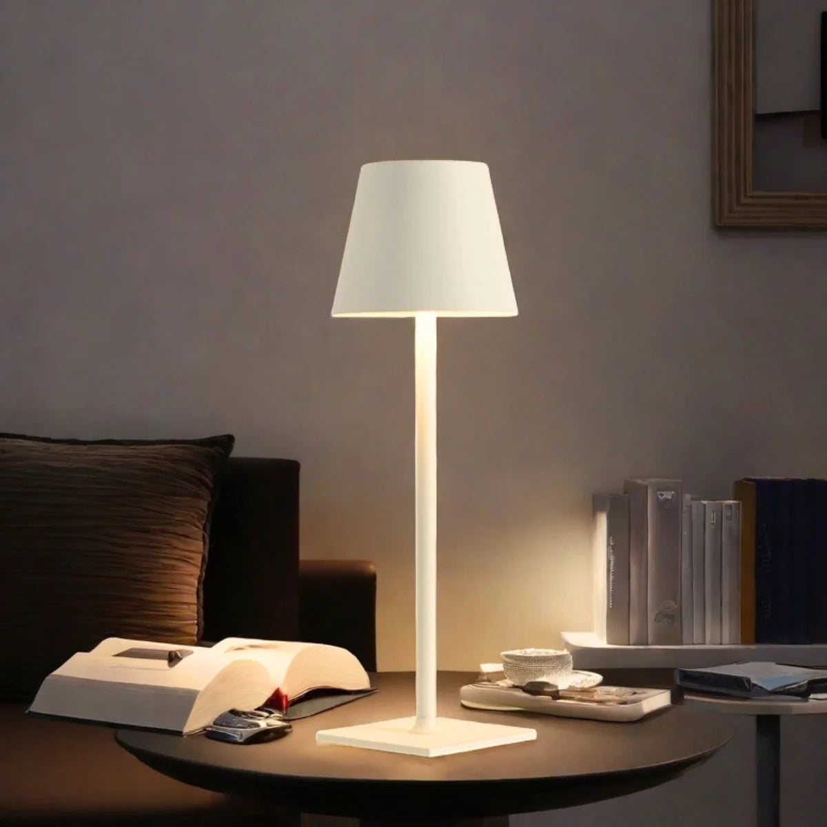 Lampe de Chevet Sans Fil Rechargeable