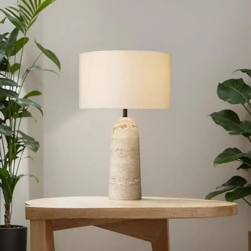 Lampe Travertin