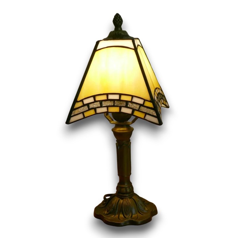 Tiffany Lampe — détail matière