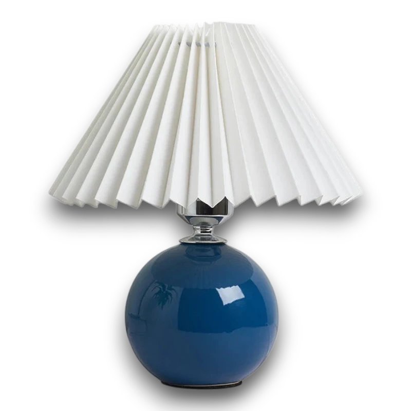 Lampe de Chevet Abat Jour Plissé — échelle et proportion