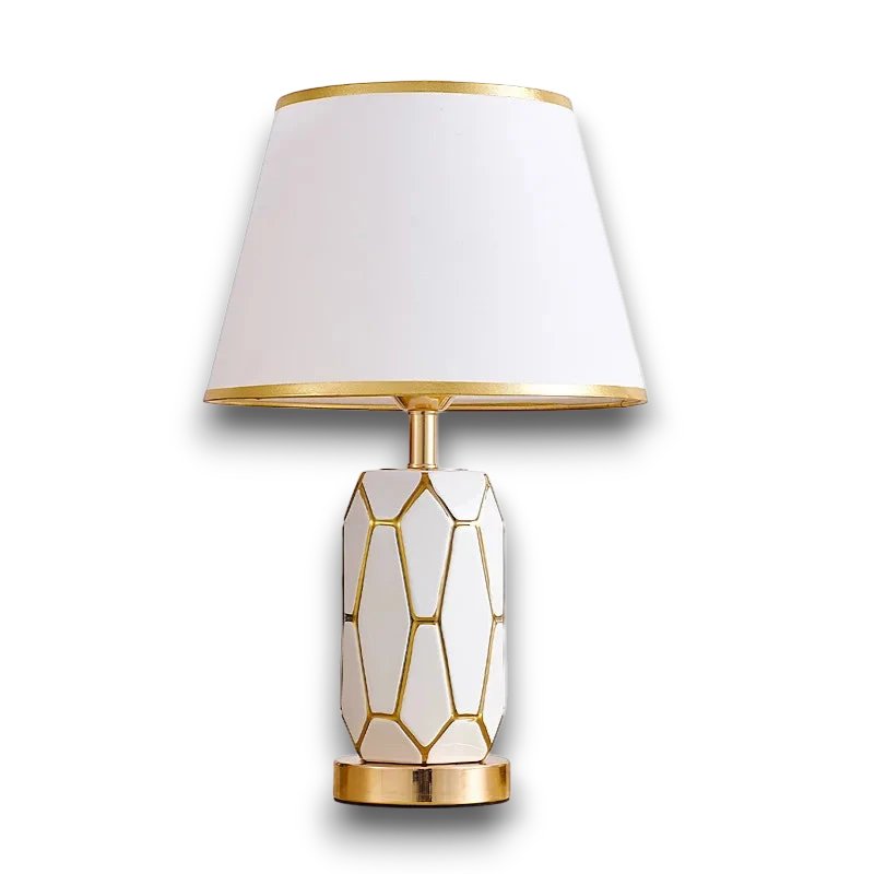 Pied de Lampe en Céramique — ambiance chambre