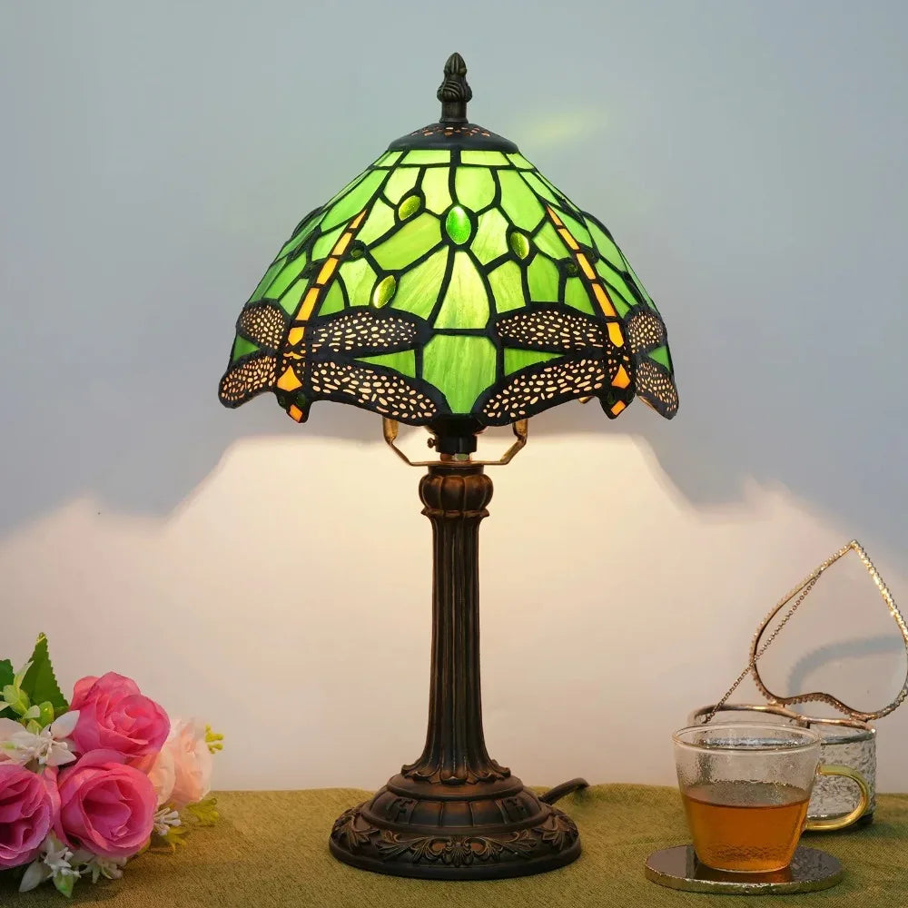 Lampe Tiffany Libellule Verte