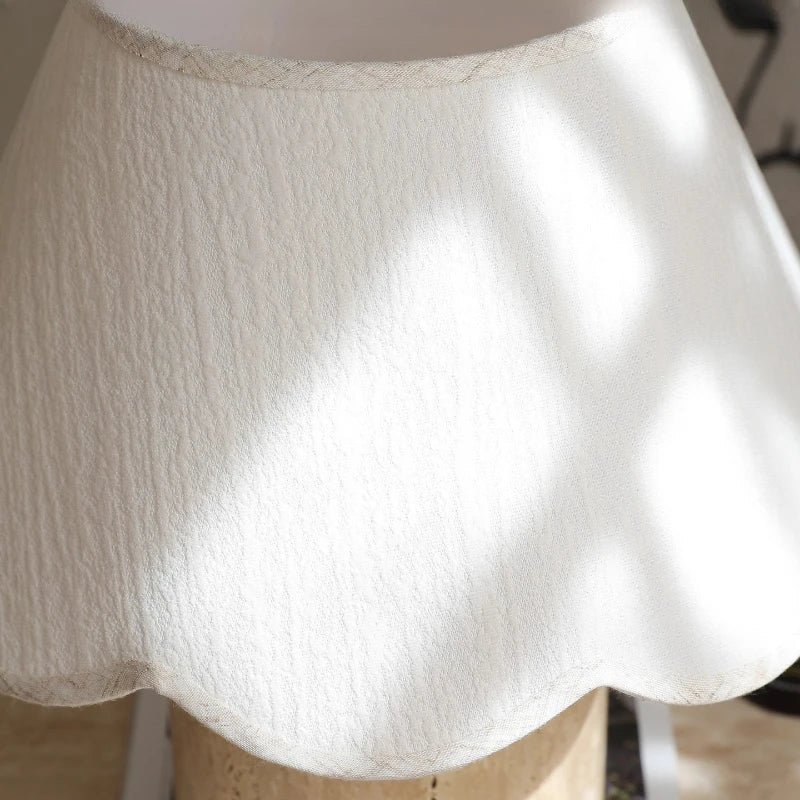 Lampe de Chevet en Travertin