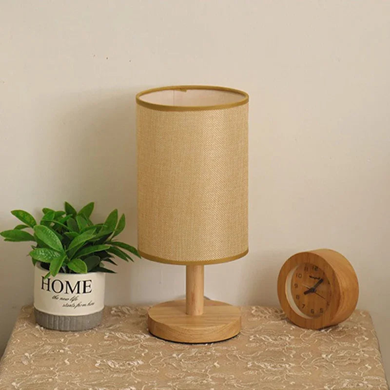 Petite Lampe en Bois
