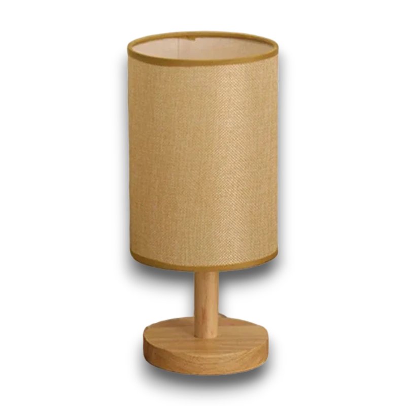 Petite Lampe en Bois — détail matière