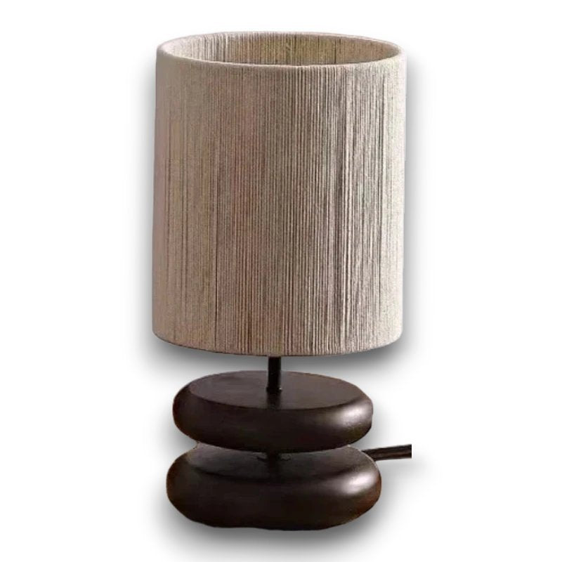 Lampe Japonaise Bois — détail matière