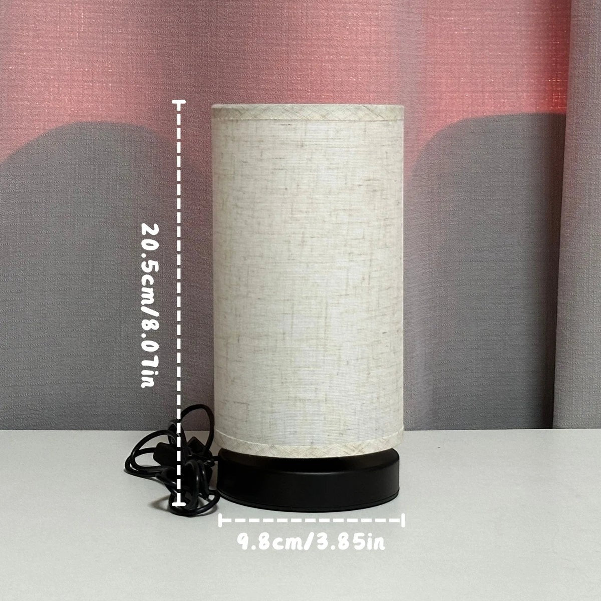 Lampe de Chevet Tissu