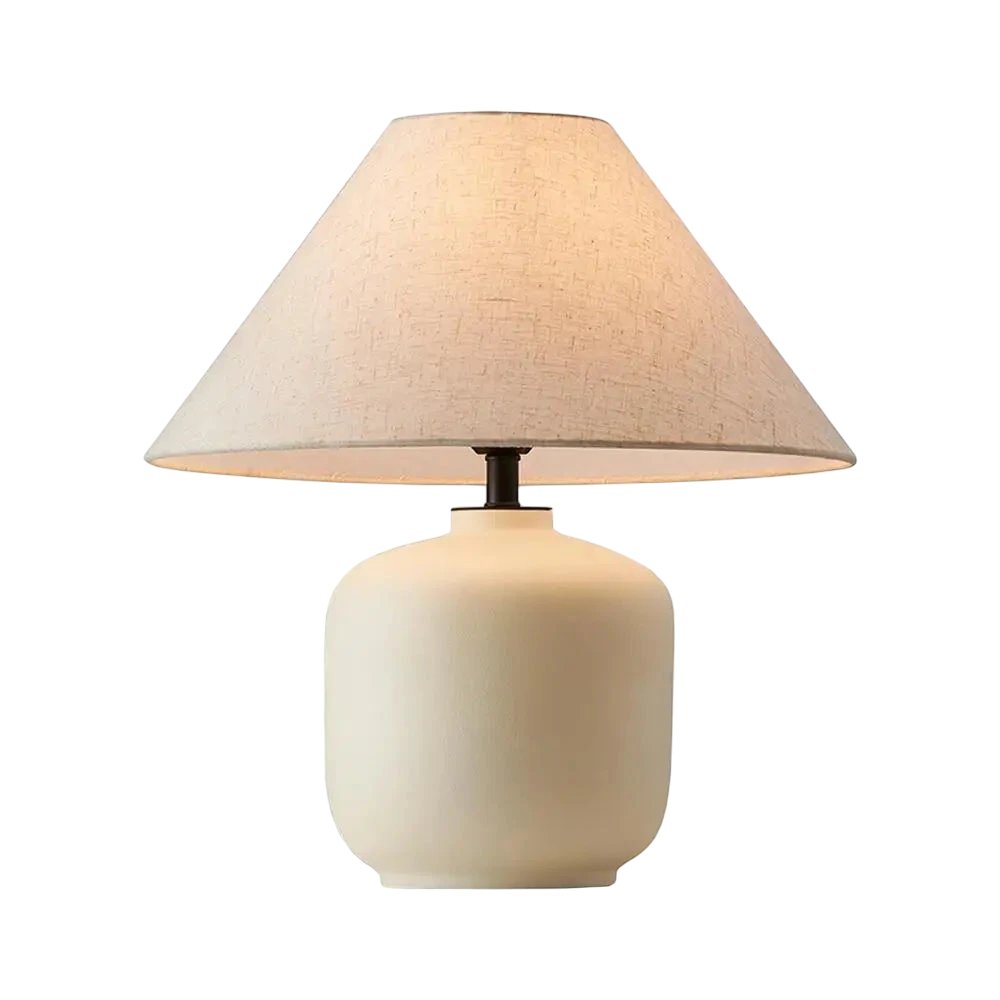 Lampe de Chevet Céramique — détail matière