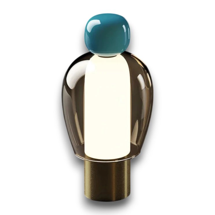 Lampe de Chevet en Verre — détail matière