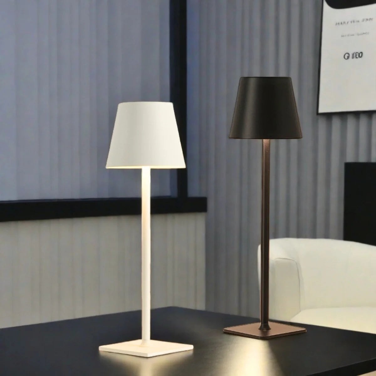 Lampe de Chevet Sans Fil Rechargeable