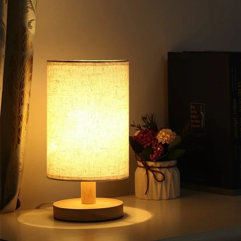 Petite Lampe en Bois