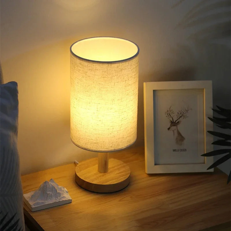 Petite Lampe en Bois