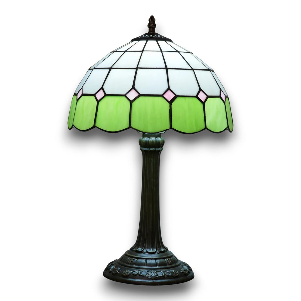 Lampe de Chevet Style Tiffany — fond blanc