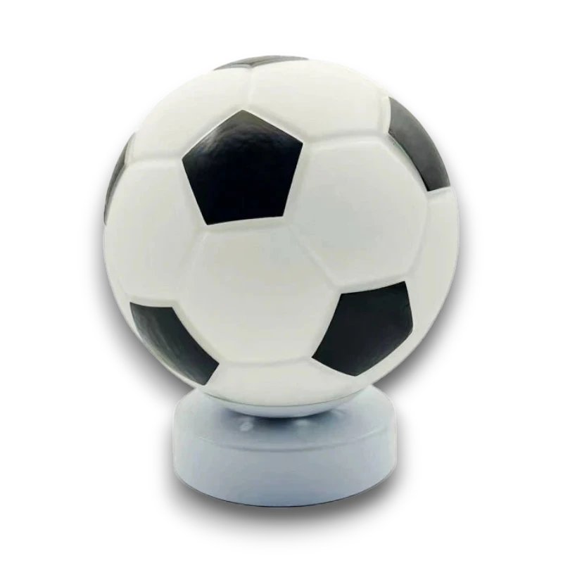 Lampe Ballon de Foot — ambiance chambre