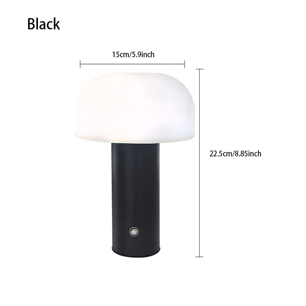 Lampe Champignon Sans Fil Rechargeable