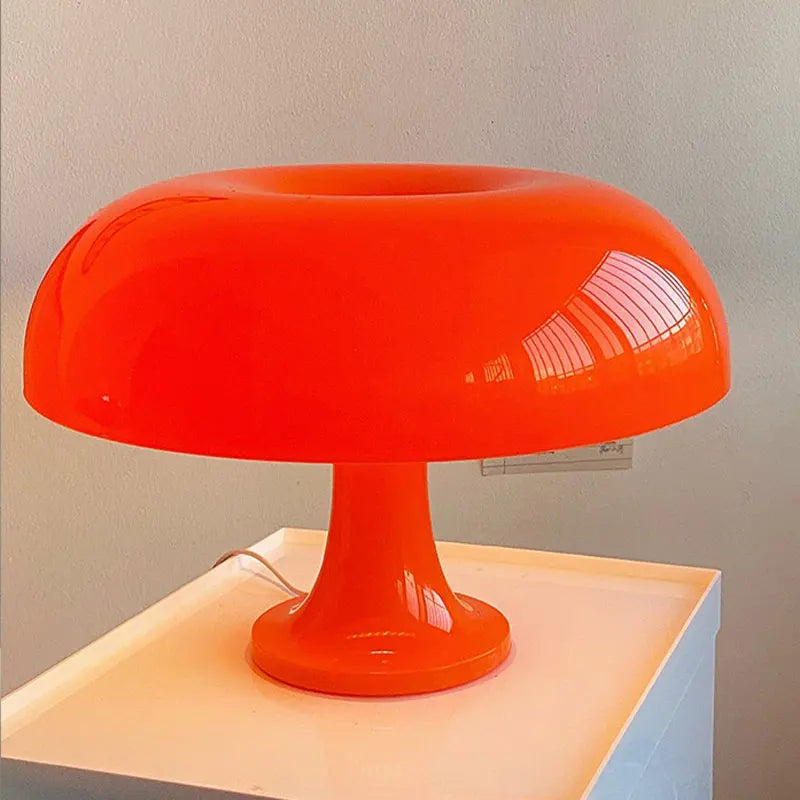 Lampe Champignon Orange