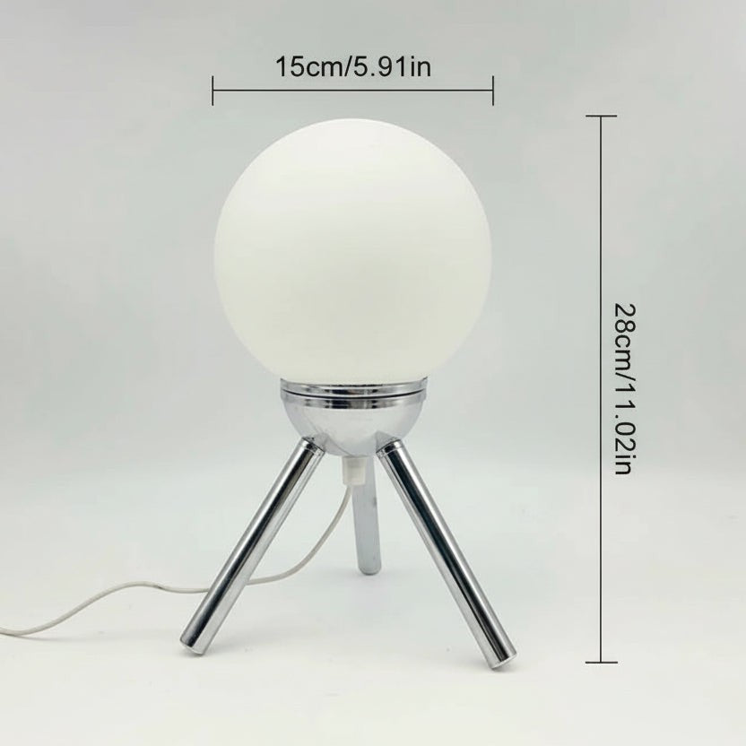 Lampe de Chevet Boule Verre