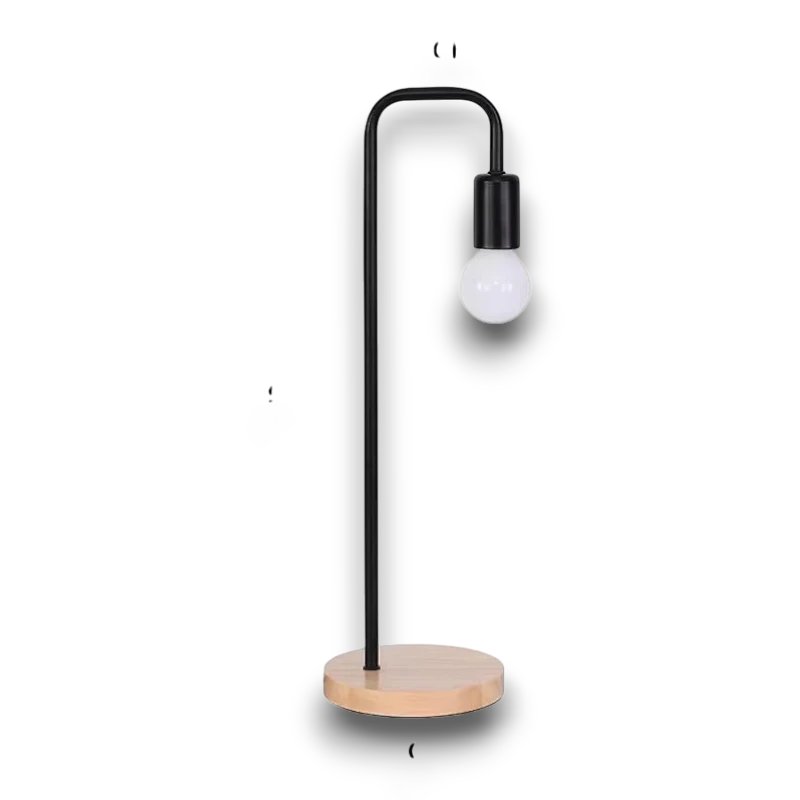 Lampe de Chevet en Métal — détail matière