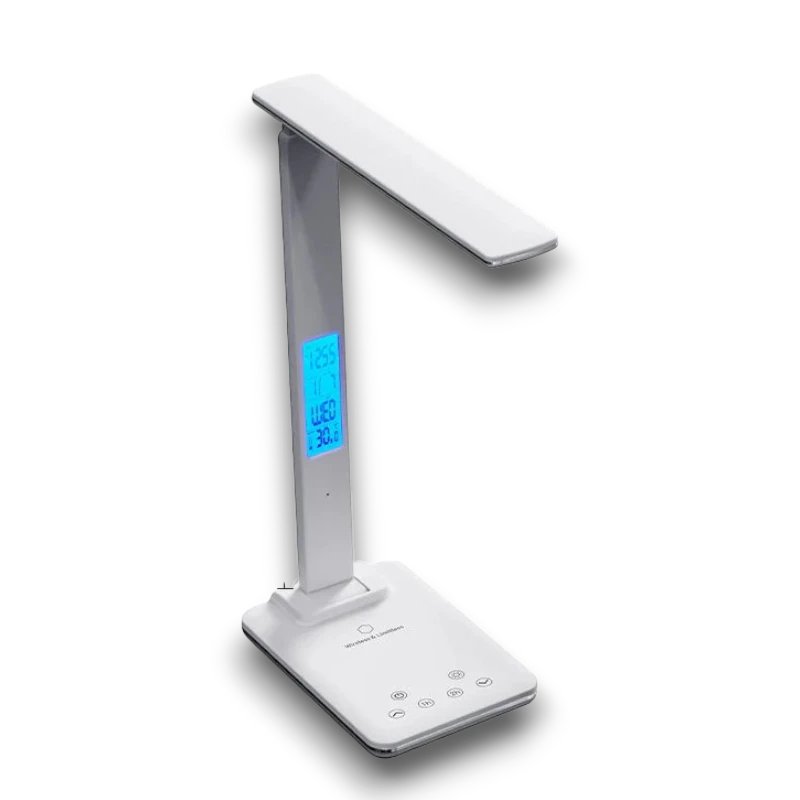Lampe de Chevet avec Chargeur Induction — ambiance chambre