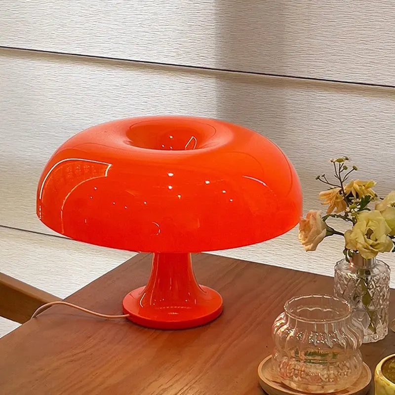 Lampe Champignon Orange