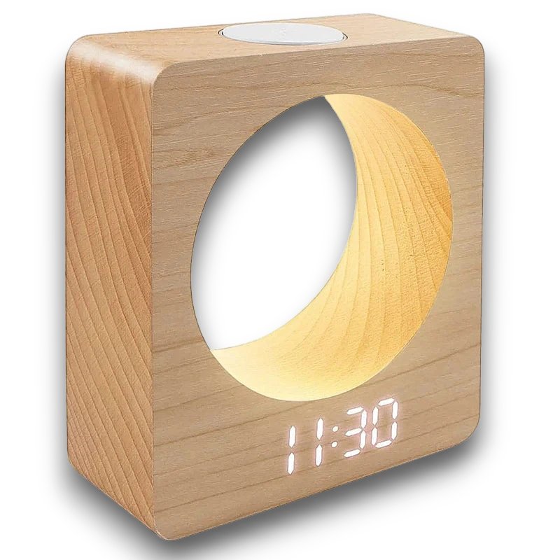 Lampe Réveil Design — ambiance chambre