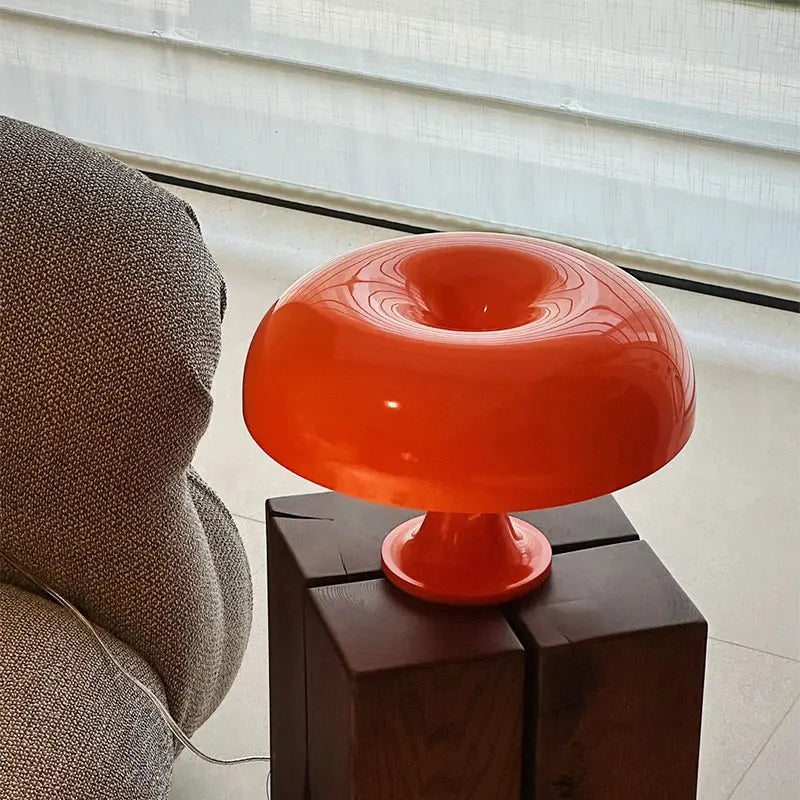 Lampe Champignon Orange