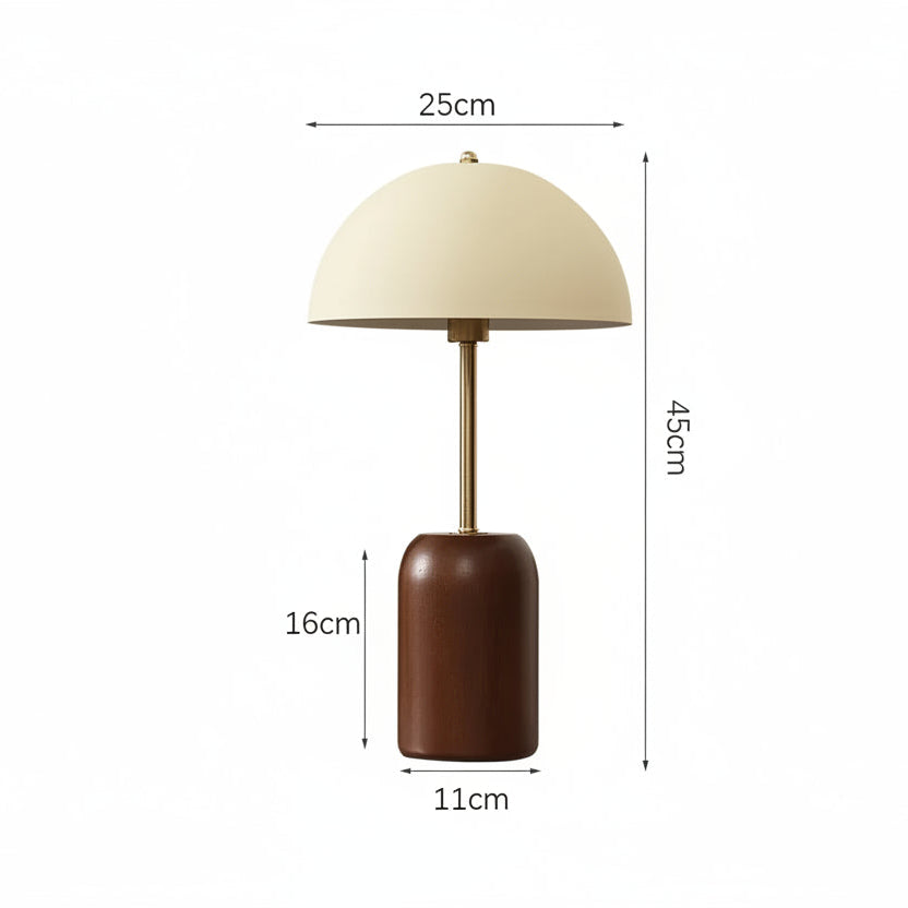 Lampe de Chevet Vintage Bois
