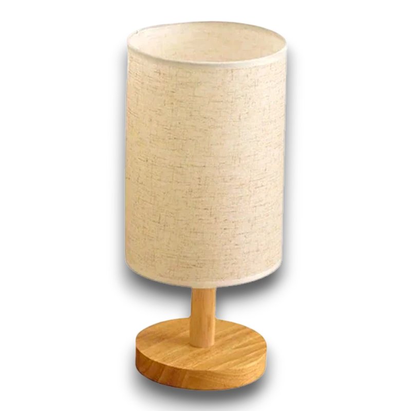 Petite Lampe en Bois — vue arrière