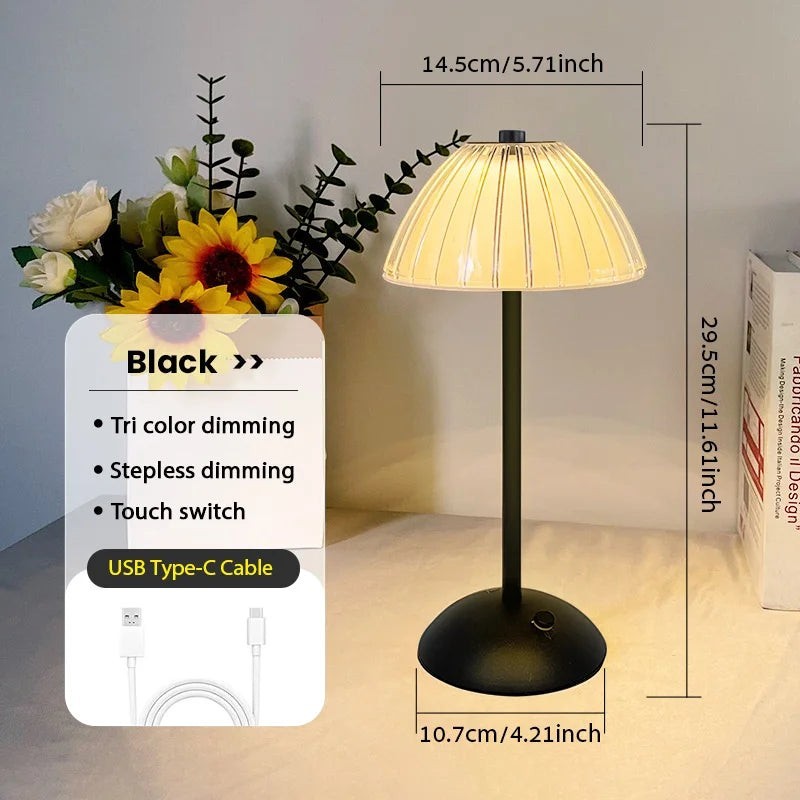 Lampe de Chevet Cristal