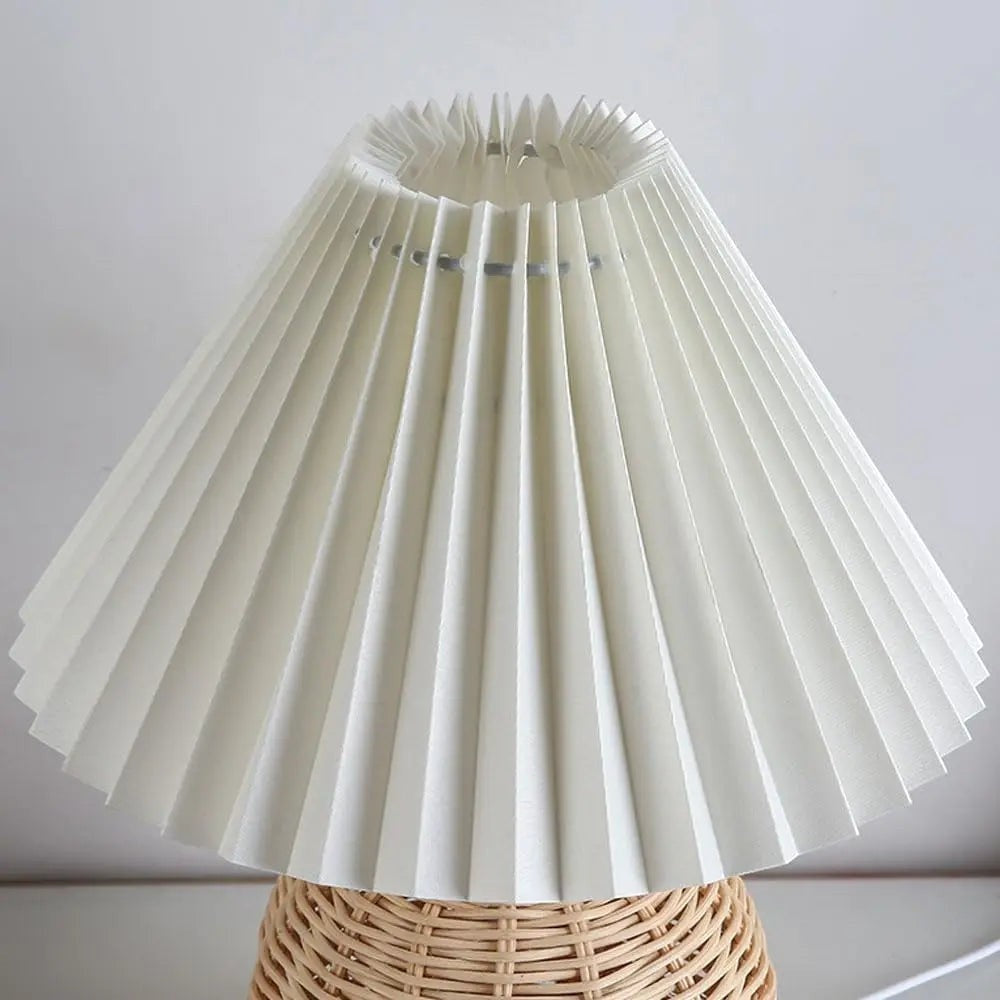 Lampe en Rotin