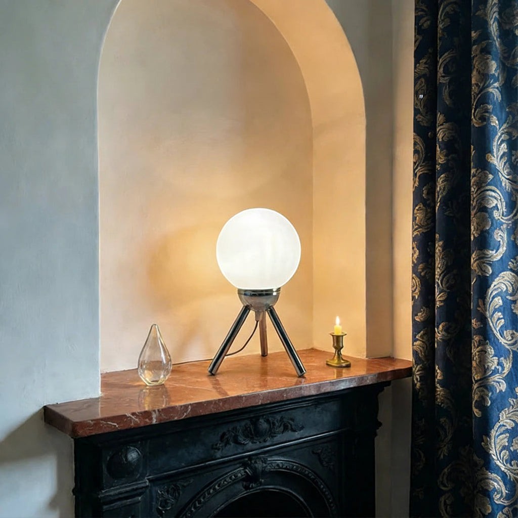 Lampe de Chevet Boule Verre