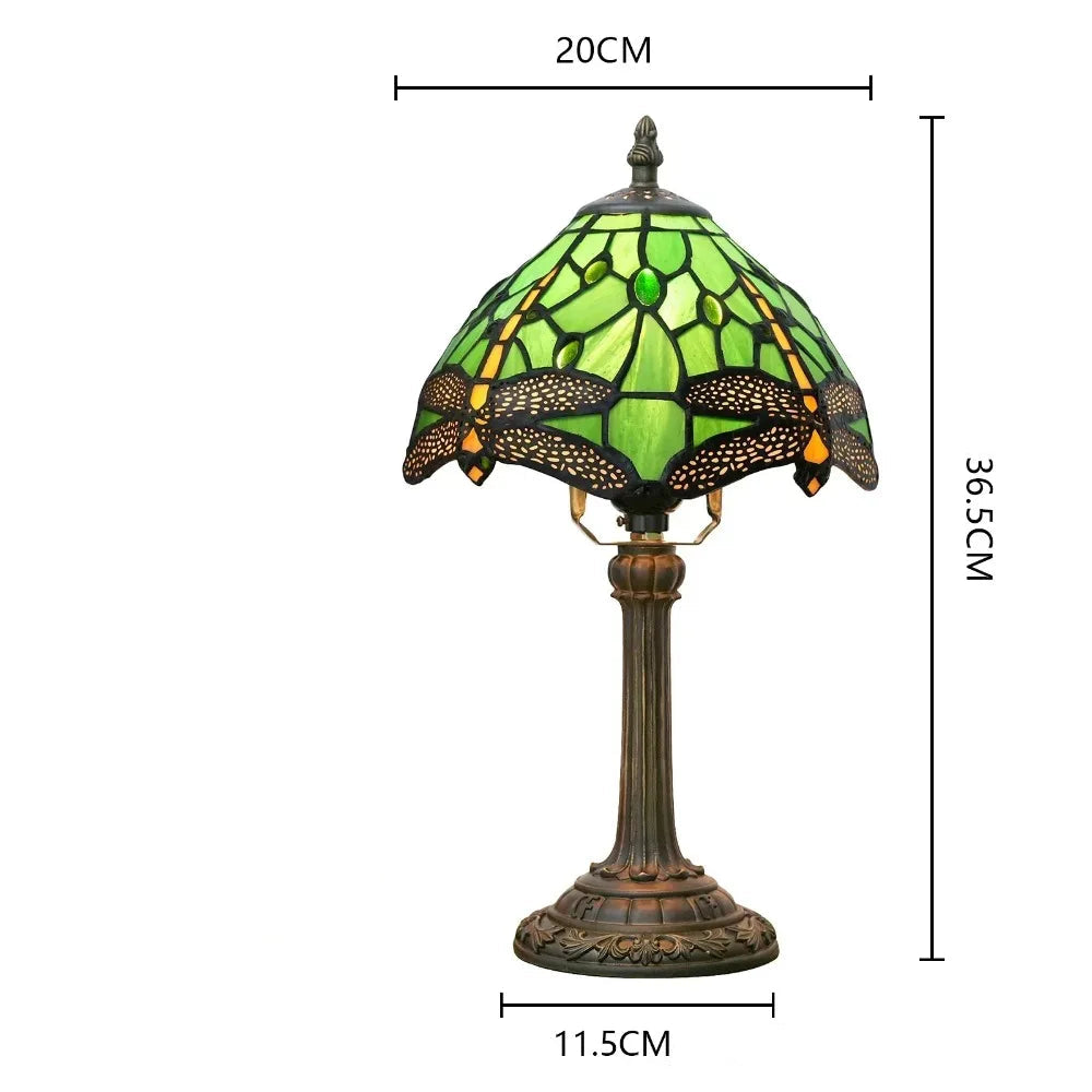 Lampe Tiffany Libellule Verte