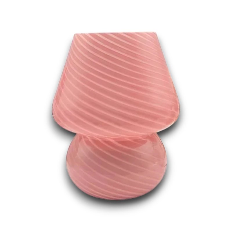 Lampe Champignon Verre — fond blanc