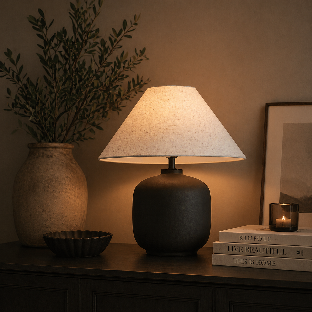 Lampe de Chevet Céramique