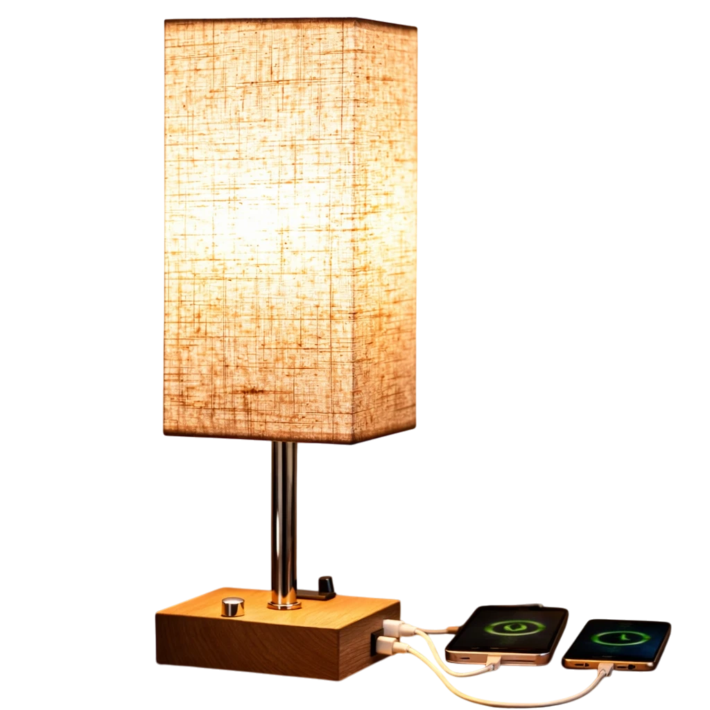 Lampe de Chevet Tactile Chargeur